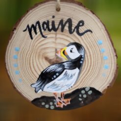 Puffin-Maine-Woodsie-Ornament_Christmas_Vacation_Shop_Bar_Harbor_Maine