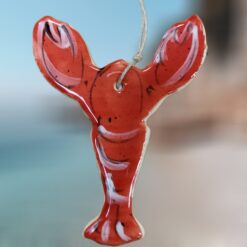 Red-Lobster-Ceramic-Ornament_Christmas_Vacation_Shop_Bar_Harbor_Maine