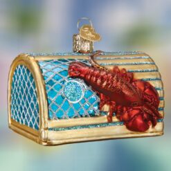 Red-Lobster-Trap-Old-World-Christmas-Blown-Glass-Ornament_Christmas_Vacation_Shop_Bar_Harbor_Maine
