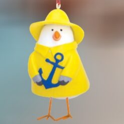 SeaGull-in-Rain-Slicker-with-Anchor-Resin-Ornament_Christmas_Vacation_Shop_Bar_Harbor_Maine