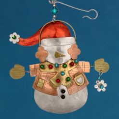 Snowman-Handcrafted-Metal-Ornament_Christmas_Vacation_Shop_Bar_Harbor_Maine