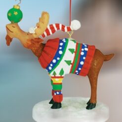 Sweater-Moose-Resin-Ornament_Christmas_Vacation_Shop_Bar_Harbor_Maine