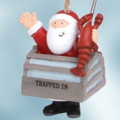 Trapped-in-Maine-with-Lobster-Ornament_Christmas_Vacation_Shop_Bar_Harbor_Maine