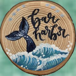 Whale-Tail-Bar-Harbor-with-Waves-Woodsie-Ornament_Christmas_Vacation_Shop_Bar_Harbor_Maine