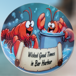Wicked-Good-Time-in-Bar-Harbor-Lobster-Funnies-Boiling-in-a-Pot-Ceramic-Ornament_Christmas_Vacation_Shop_Bar_Harbor_Maine