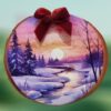 Winter-Snowy-Morning-Mountain-Stream-Woodsie-Ornament_Christmas_Vacation_Shop_Bar_Harbor_Maine